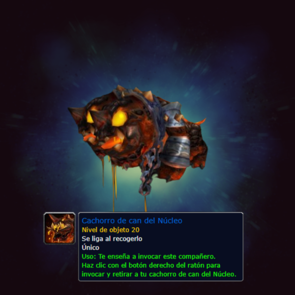 Cachorro de can del Núcleo