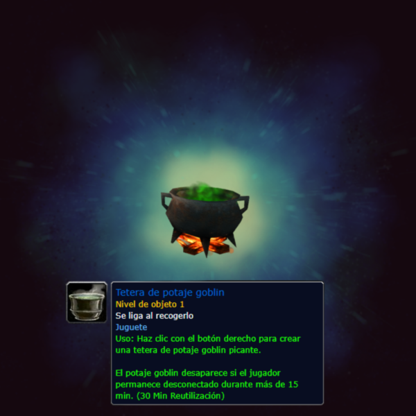 Tetera de potaje goblin